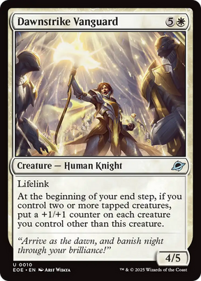 Magic: The Gathering - Dawnstrike Vanguard - Edge of Eternities
