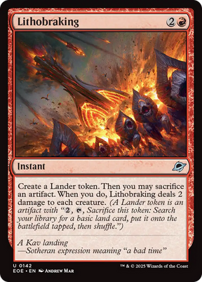 Magic: The Gathering - Lithobraking - Edge of Eternities