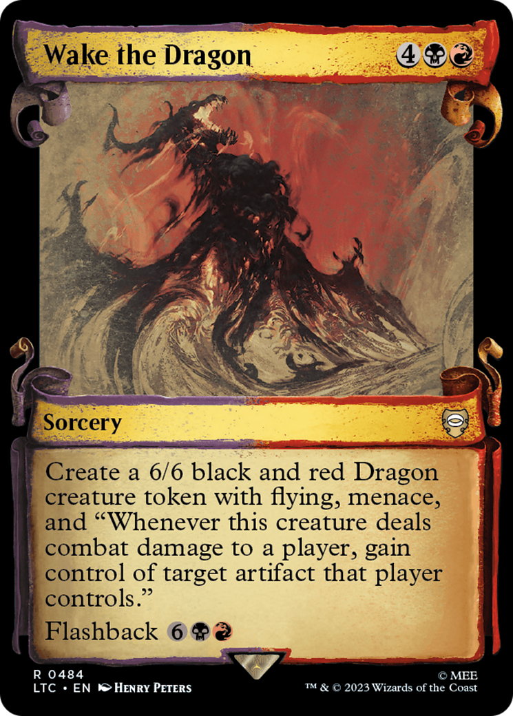 Magic: The Gathering - Wake the Dragon Foil - Tales of Middle-earth Commander