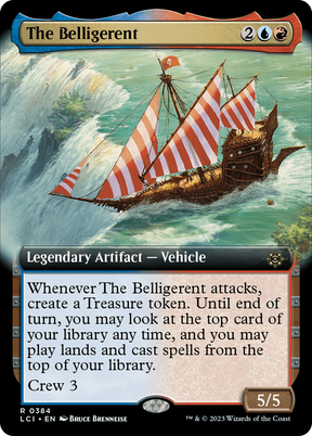 Magic: The Gathering - The Belligerent Foil - The Lost Caverns of Ixalan