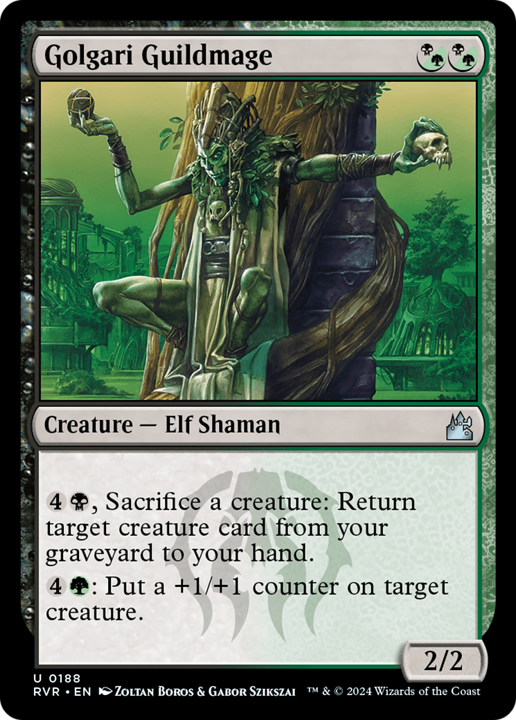 Magic: The Gathering - Golgari Guildmage Foil - Ravnica Remastered