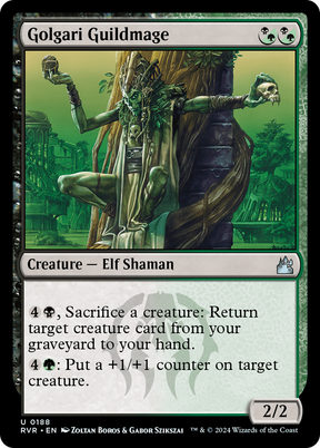 Magic: The Gathering - Golgari Guildmage Foil - Ravnica Remastered