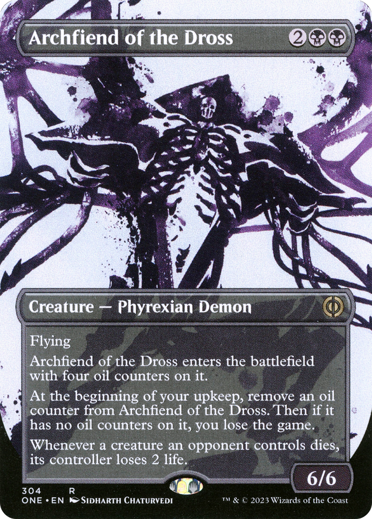 Magic: The Gathering - Archfiend of the Dross - Phyrexia: All Will Be One