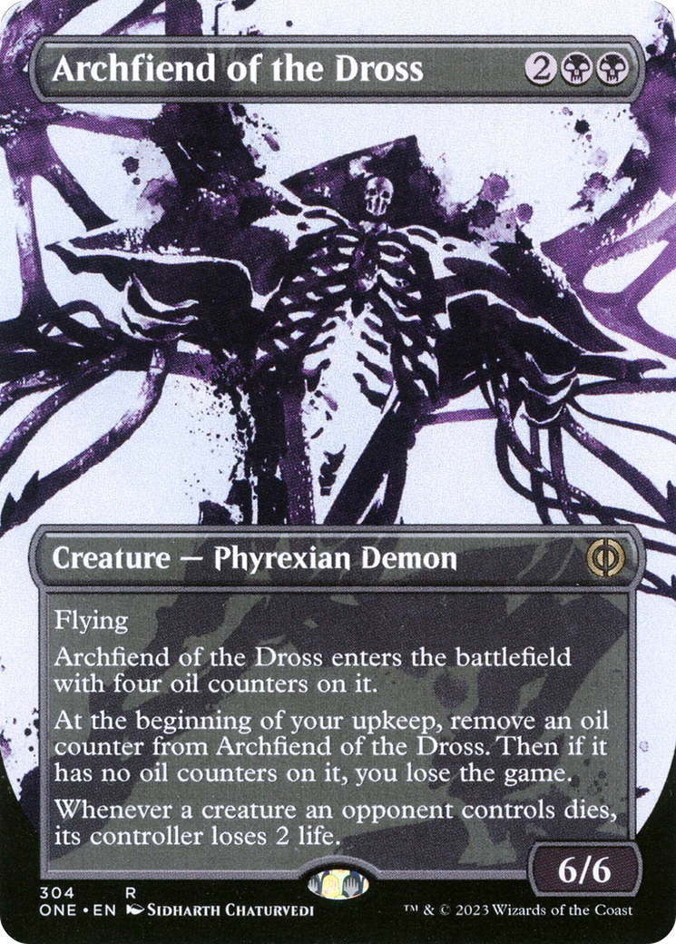 Magic: The Gathering - Archfiend of the Dross Foil - Phyrexia: All Will Be One