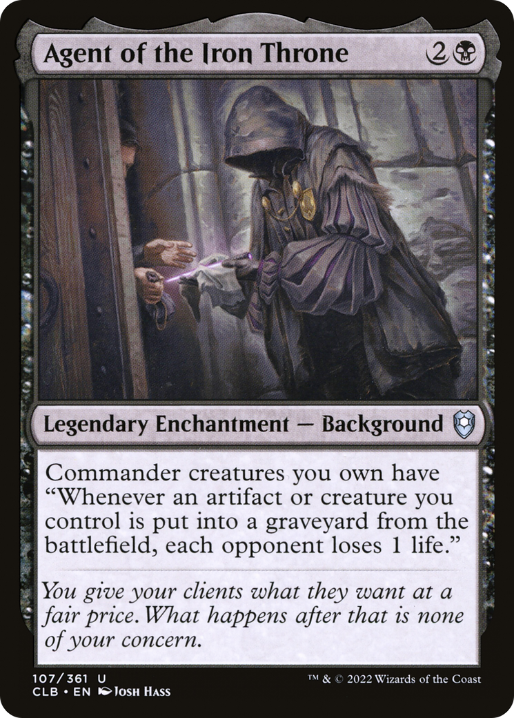 Magic: The Gathering - Agent of the Iron Throne - Commander Legends: Battle for Baldur's Gate