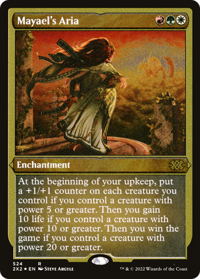 Magic: The Gathering - Mayael's Aria Foil - Double Masters 2022