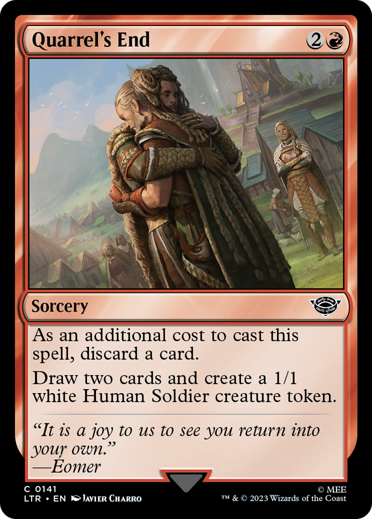 Magic: The Gathering - Quarrel's End Foil - The Lord of the Rings: Tales of Middle-earth