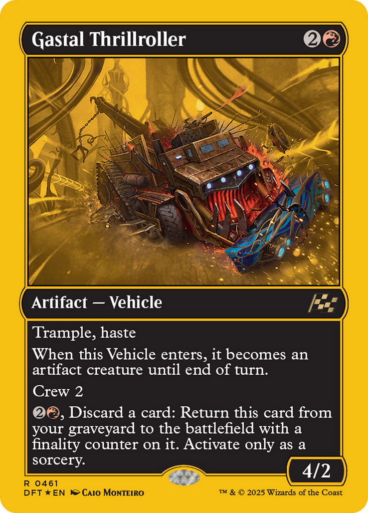 Magic: The Gathering - Gastal Thrillroller Foil - Aetherdrift