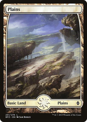 Magic: The Gathering - Plains #251 Foil - Battle for Zendikar