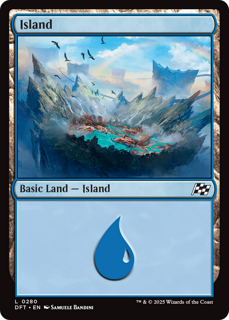 Magic: The Gathering - Island - Aetherdrift