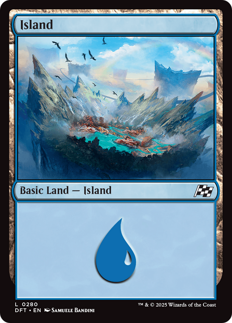 Magic: The Gathering - Island - Aetherdrift