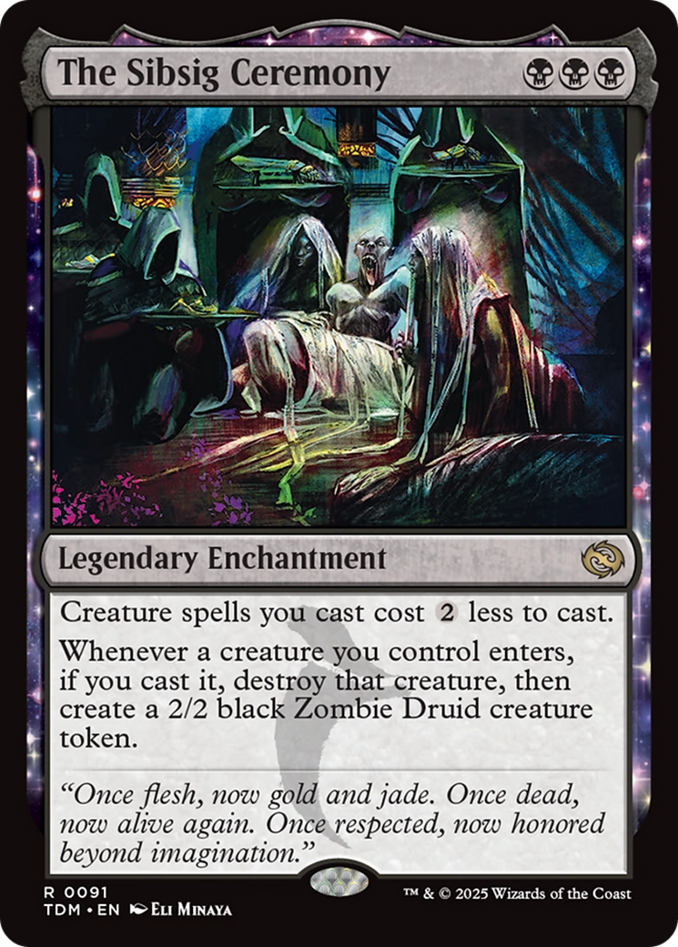 Magic: The Gathering - The Sibsig Ceremony Foil - Tarkir: Dragonstorm