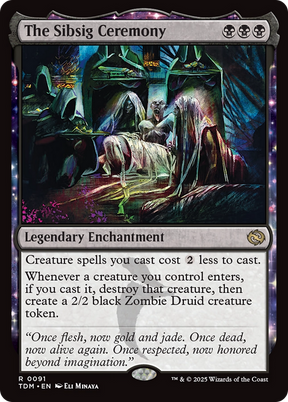 Magic: The Gathering - The Sibsig Ceremony Foil - Tarkir: Dragonstorm