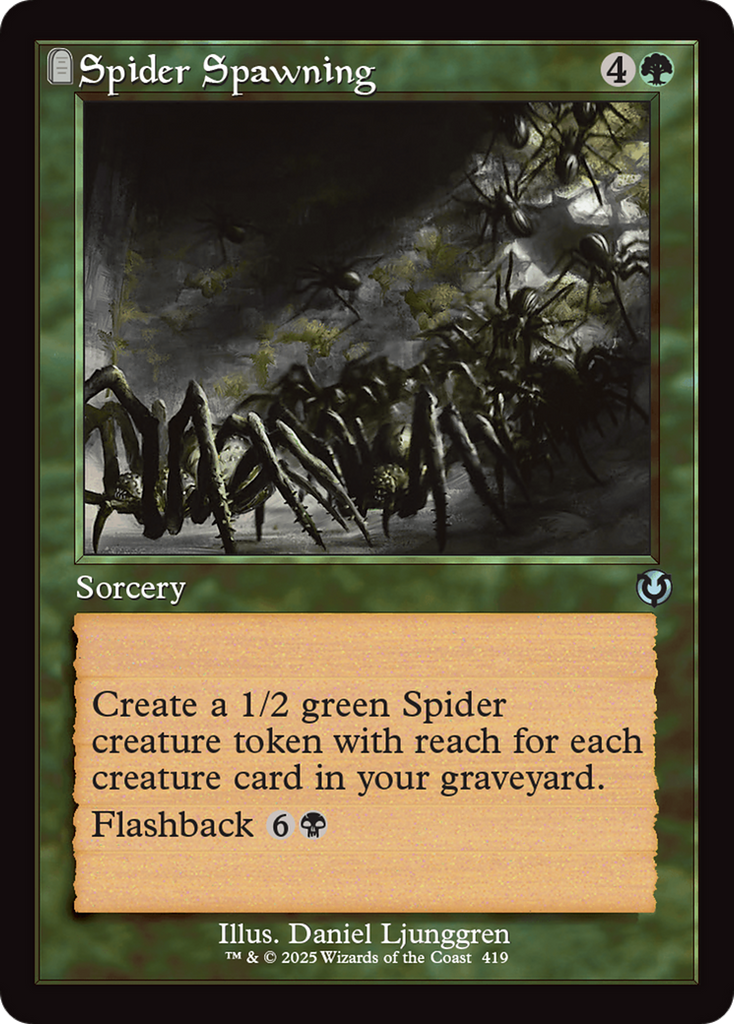 Magic: The Gathering - Spider Spawning - Innistrad Remastered