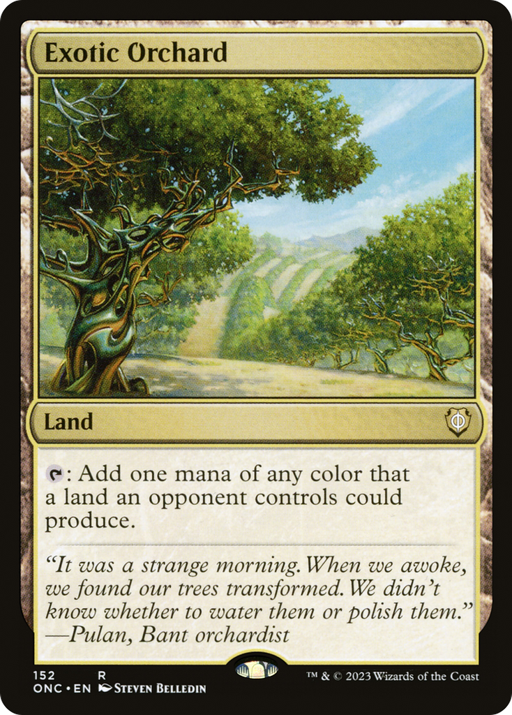 Magic: The Gathering - Exotic Orchard - Phyrexia: All Will Be One Commander