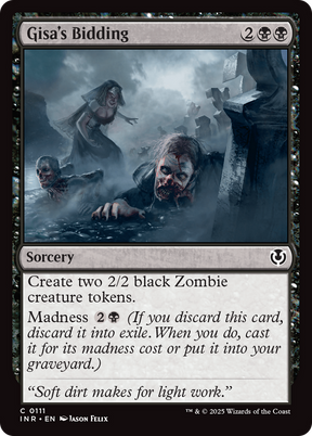 Magic: The Gathering - Gisa's Bidding Foil - Innistrad Remastered