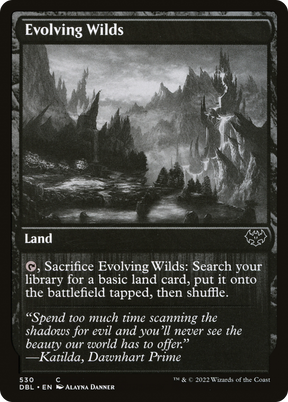 Magic: The Gathering - Evolving Wilds Foil - Innistrad: Double Feature