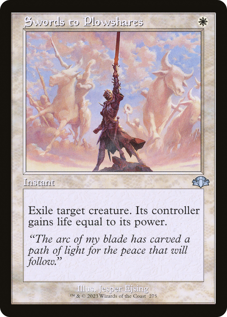 Magic: The Gathering - Swords to Plowshares - Dominaria Remastered