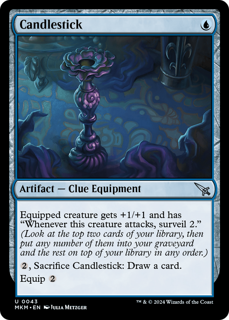 Magic: The Gathering - Candlestick Foil - Murders at Karlov Manor