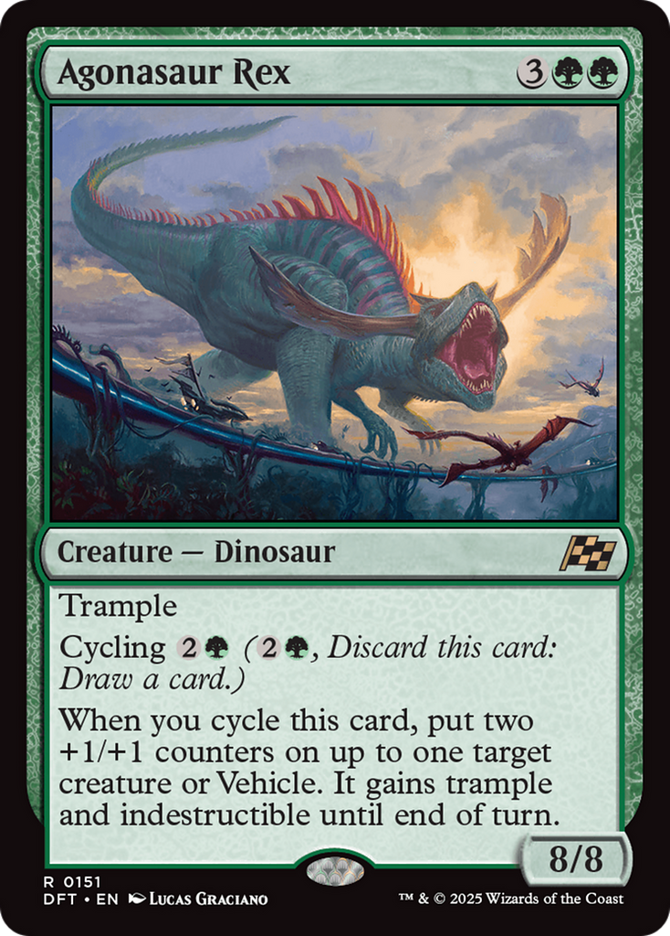 Magic: The Gathering - Agonasaur Rex - Aetherdrift