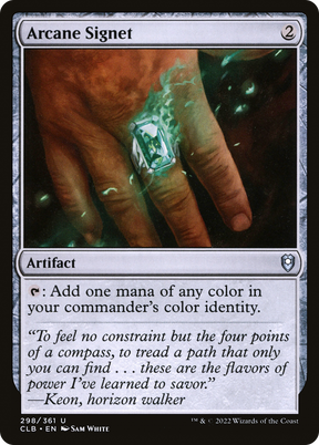 Magic: The Gathering - Arcane Signet - Commander Legends: Battle for Baldur's Gate