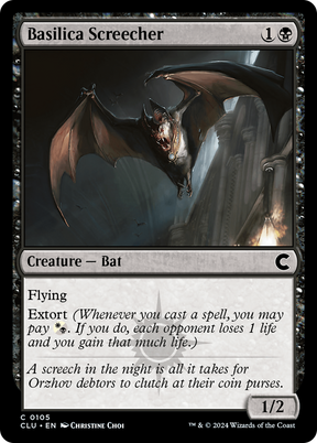 Magic: The Gathering - Basilica Screecher - Ravnica: Clue Edition