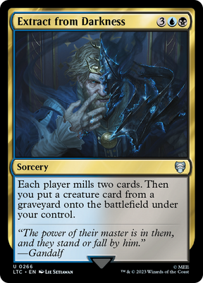 Magic: The Gathering - Extract from Darkness - Tales of Middle-earth Commander