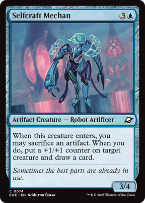 Magic: The Gathering - Selfcraft Mechan Foil - Edge of Eternities