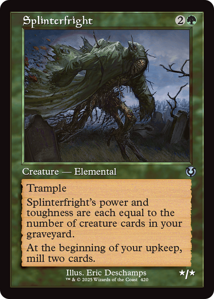 Magic: The Gathering - Splinterfright Foil - Innistrad Remastered