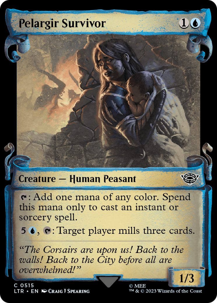 Magic: The Gathering - Pelargir Survivor - The Lord of the Rings: Tales of Middle-earth