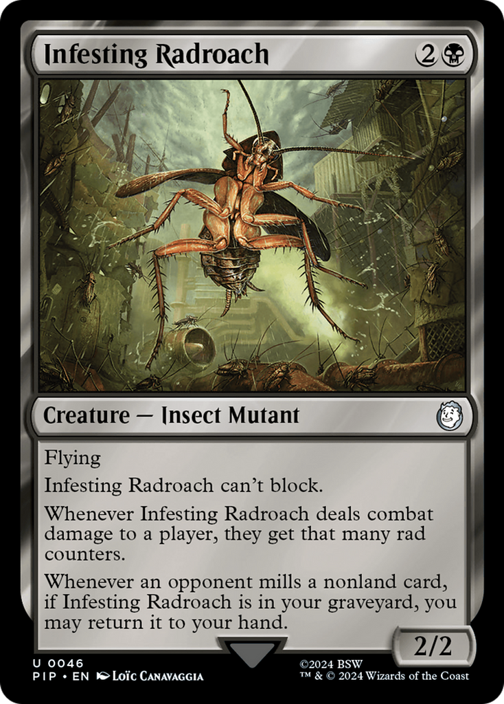 Magic: The Gathering - Infesting Radroach - Fallout