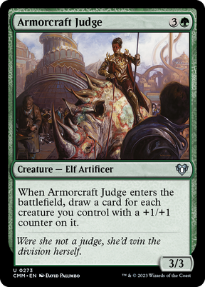 Magic: The Gathering - Armorcraft Judge Foil - Commander Masters