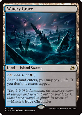 Magic: The Gathering - Watery Grave - Edge of Eternities
