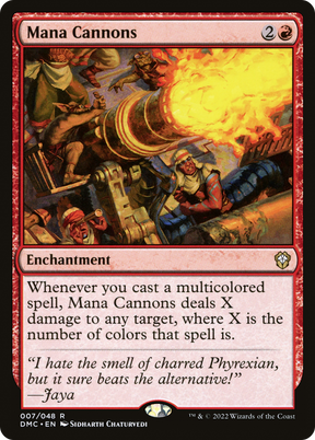 Magic: The Gathering - Mana Cannons - Dominaria United Commander