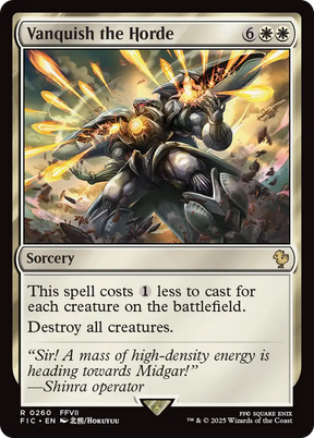 Magic: The Gathering - Vanquish the Horde - Final Fantasy Commander