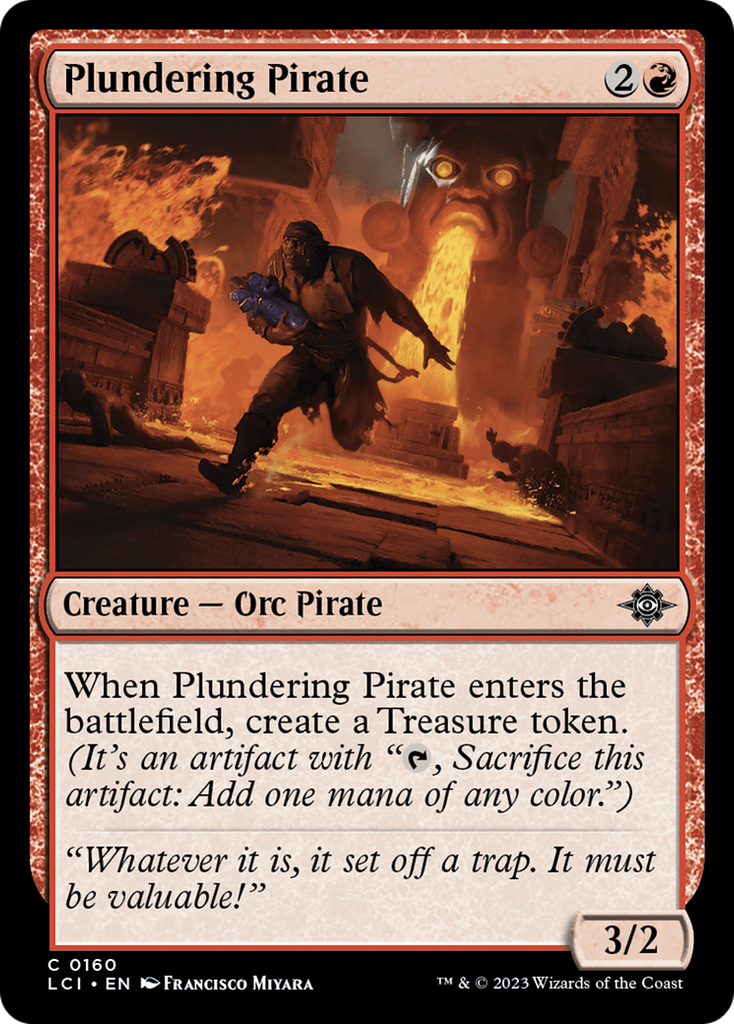 Magic: The Gathering - Plundering Pirate - The Lost Caverns of Ixalan
