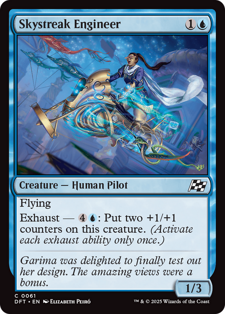 Magic: The Gathering - Skystreak Engineer - Aetherdrift