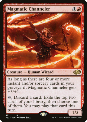 Magic: The Gathering - Magmatic Channeler - Jumpstart 2022