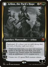 Magic: The Gathering - Arlinn, the Pack's Hope // Arlinn, the Moon's Fury Foil - Innistrad: Double Feature