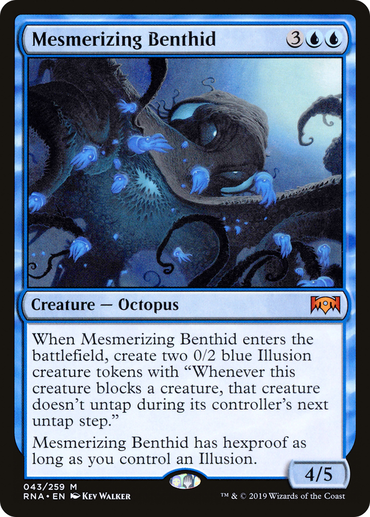Magic: The Gathering - Mesmerizing Benthid Foil - Ravnica Allegiance
