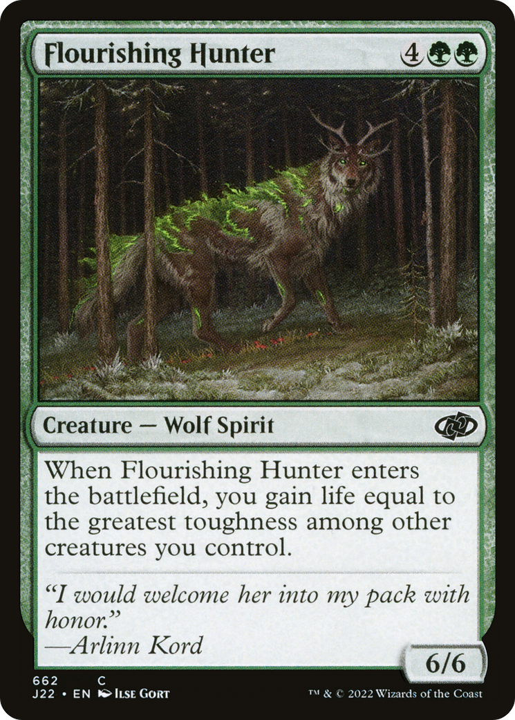 Magic: The Gathering - Flourishing Hunter - Jumpstart 2022