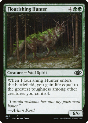 Magic: The Gathering - Flourishing Hunter - Jumpstart 2022