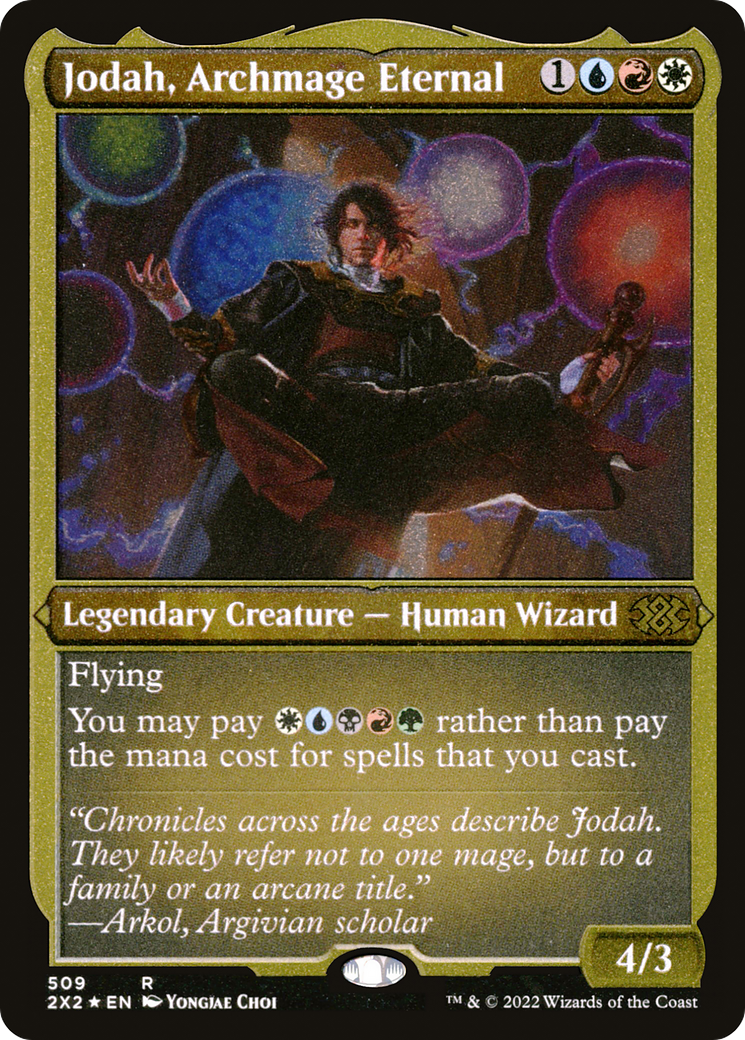Magic: The Gathering - Jodah, Archmage Eternal Foil - Double Masters 2022