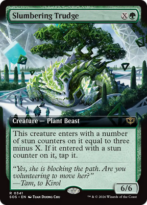 Magic: The Gathering - Slumbering Trudge - Secrets of Strixhaven