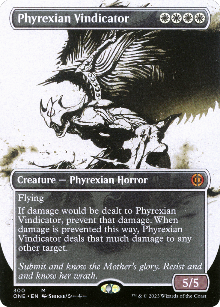 Magic: The Gathering - Phyrexian Vindicator - Phyrexia: All Will Be One