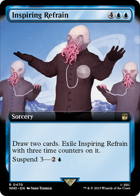 Magic: The Gathering - Inspiring Refrain Foil - Doctor Who