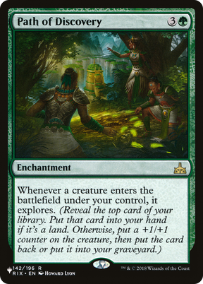 Magic: The Gathering - Path of Discovery - The List