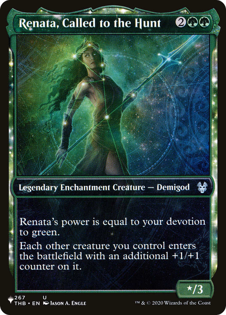 Magic: The Gathering - Renata, Called to the Hunt - The List