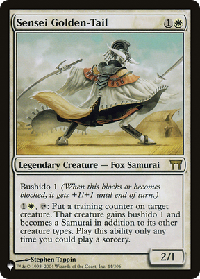 Magic: The Gathering - Sensei Golden-Tail - The List