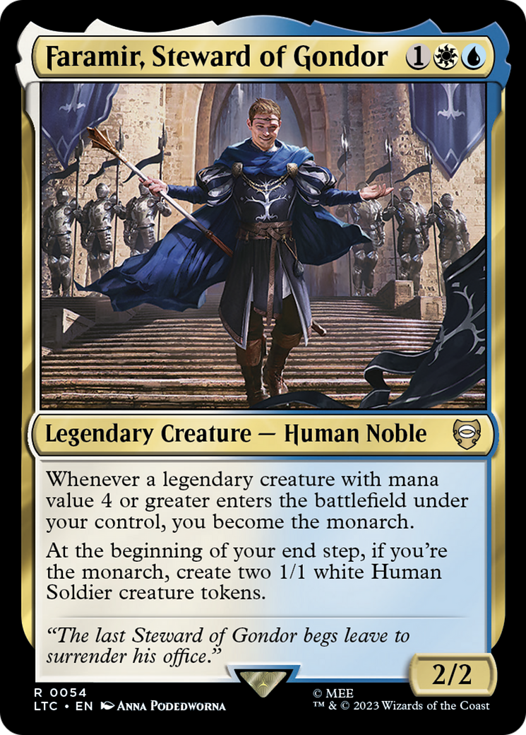 Magic: The Gathering - Faramir, Steward of Gondor - Tales of Middle-earth Commander